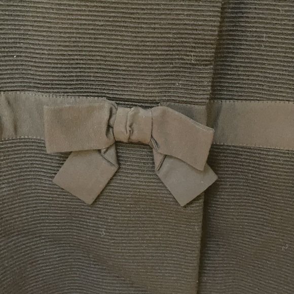 Marc by Marc Jacob’s Textured Black Jacket with Snap Buttons and Bow Tie Waist - Picture 5 of 8